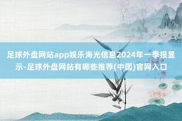 足球外盘网站app娱乐海光信息2024年一季报显示-足球外盘网站有哪些推荐(中国)官网入口